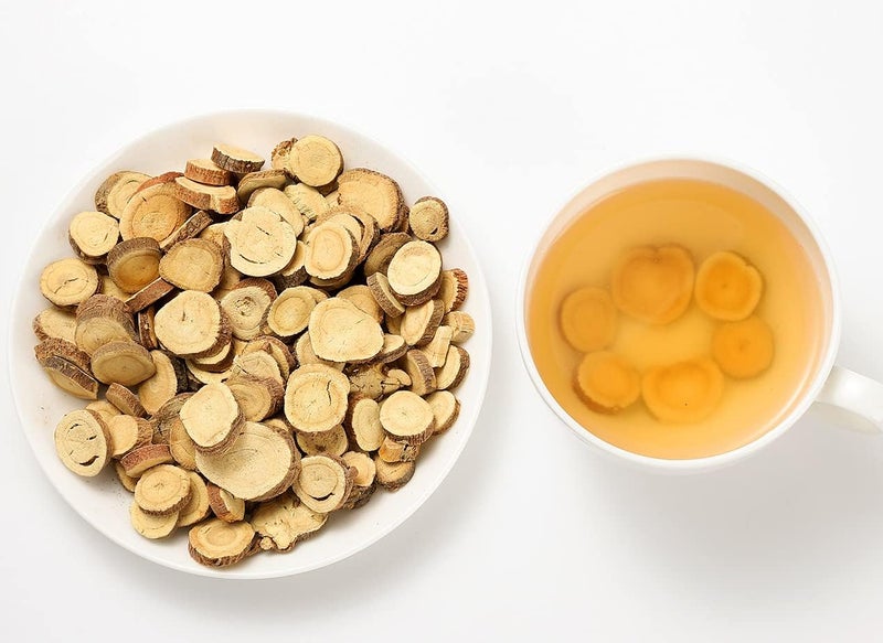 ULTHMOK Premium Licorice Root Slices - 10 Oz (283g) Natural Cut and Sifted Herbal Tea - Image 3