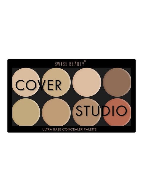 Ultra Base Concealer Palette ;  Light Weight Multipurpose Concealer Color Corrector Palette ; Shade0119G ;