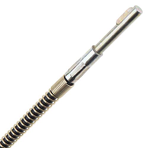 ChgImposs 3.2Ft/98CM Flexible Shaft Drill Bit Extension, Multifunctional Flex Shaft Inner Tube Core with 8mm Chuck for Table Grinder/Electric Drill - Image 5