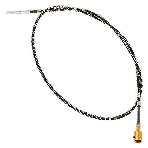 ChgImposs 3.2Ft/98CM Flexible Shaft Drill Bit Extension, Multifunctional Flex Shaft Inner Tube Core with 8mm Chuck for Table Grinder/Electric Drill - Image 1