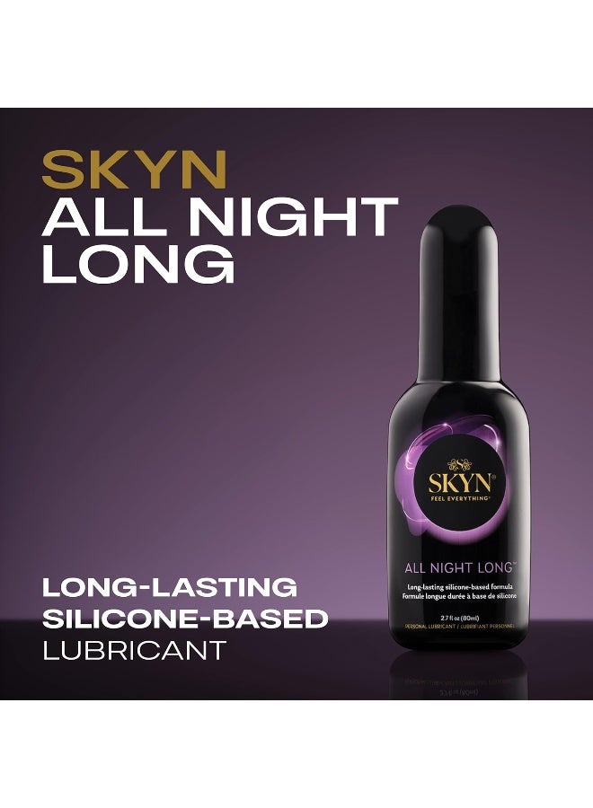 SKYN All Night Long Premium Silicone-Based Lubricant, 2.7 Ounce - Image 3