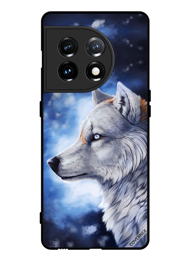 Covernex Protective Case Cover For OnePlus 11 Wolf Paint Art - Image 1