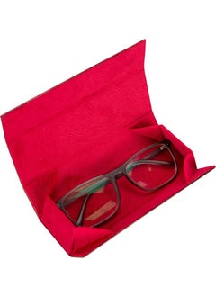 PLM Clever Leather Glasses Case V4EF Red  - Image 2