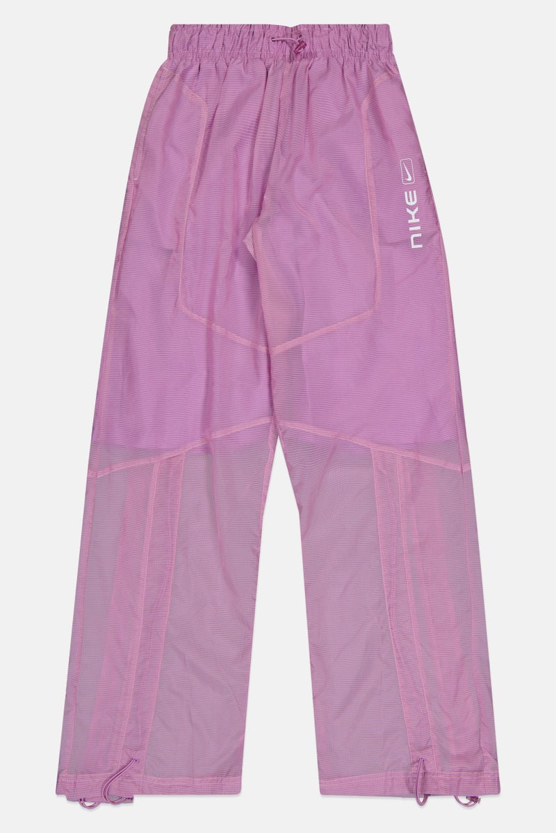 Nike Women Loose Fit Training Track Pants, Purple - Image 2