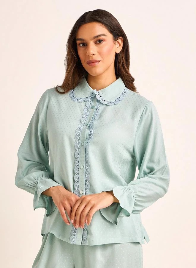 سبلاش فيڤ Pyjama Set Button-Down Shirt & Trousers