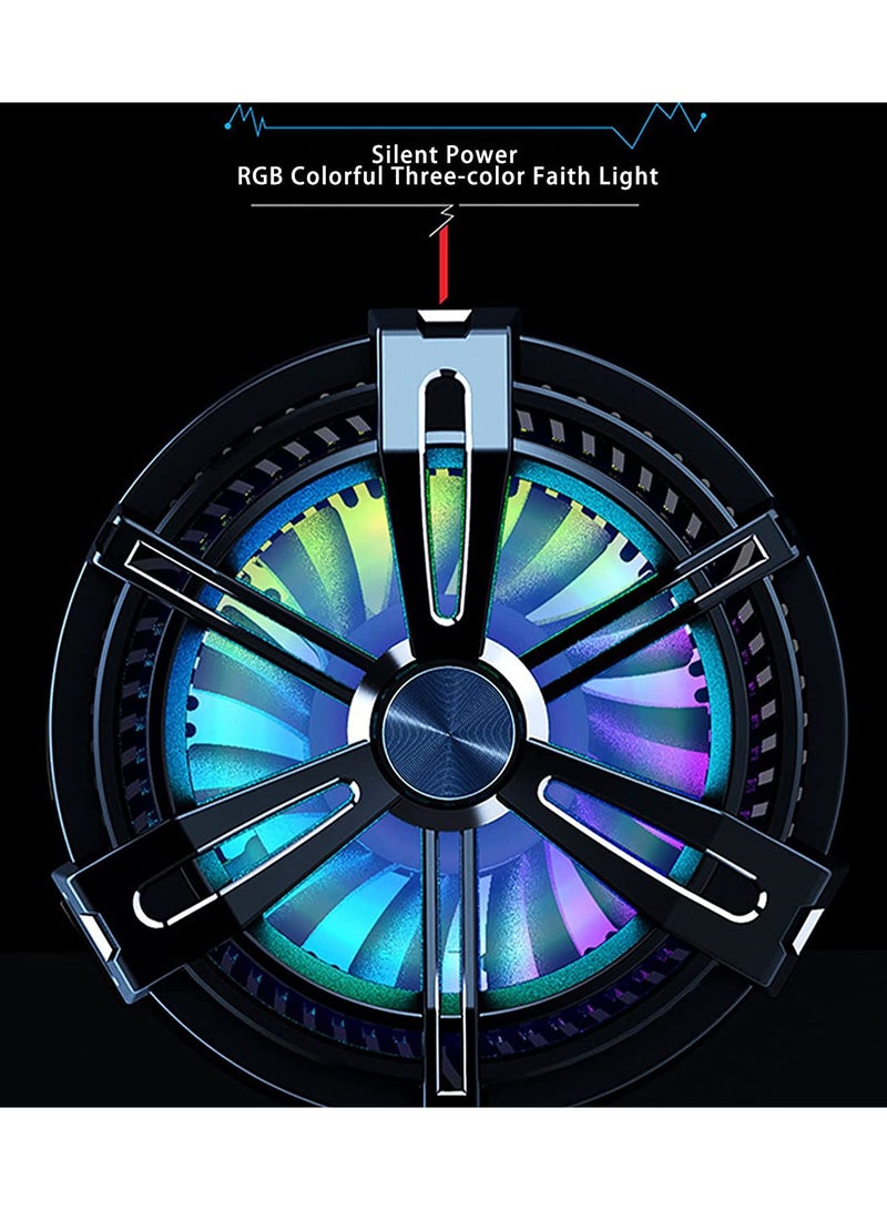 مبرد هاتف محمول لمروحة مبرد ألعاب Magsafe PUBG، مبرد هاتف مغناطيسي متوافق مع سلسلة آيفون 12 ~ 14، مبرد حرارة شبه موصل بدون ضوضاء لنظام iOS وللأندرويد للآيباد والتابلت - Image 5