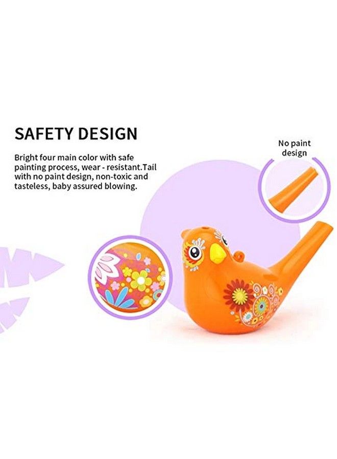 Tovip 1Pcs Coloured Drawing Water Bird Whistle Bathtime Musical Toy For Kids Early Learning Educational Children Gift Toy Musical Instrument - Image 4