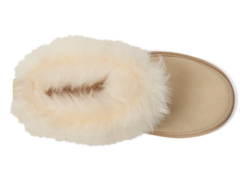 UGG Kids' K Classic Ultra Mini Chalet Boot, Sandcastle, 4 - Image 3