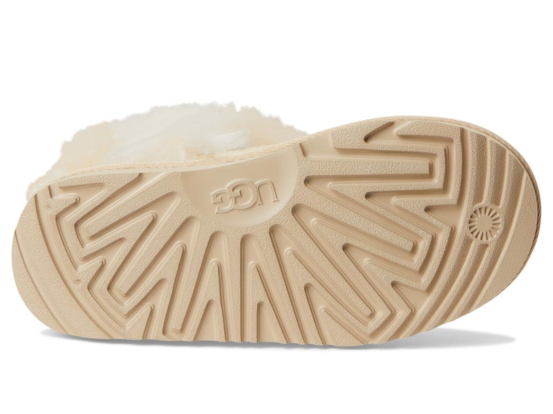 UGG Kids' K Classic Ultra Mini Chalet Boot, Sandcastle, 4 - Image 4