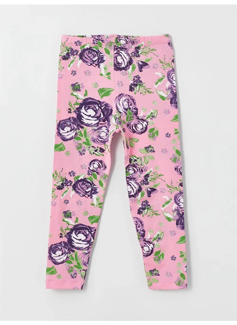 Luggi Baby Long Sleeve Tights Girls Set 1-6 Years Ecru