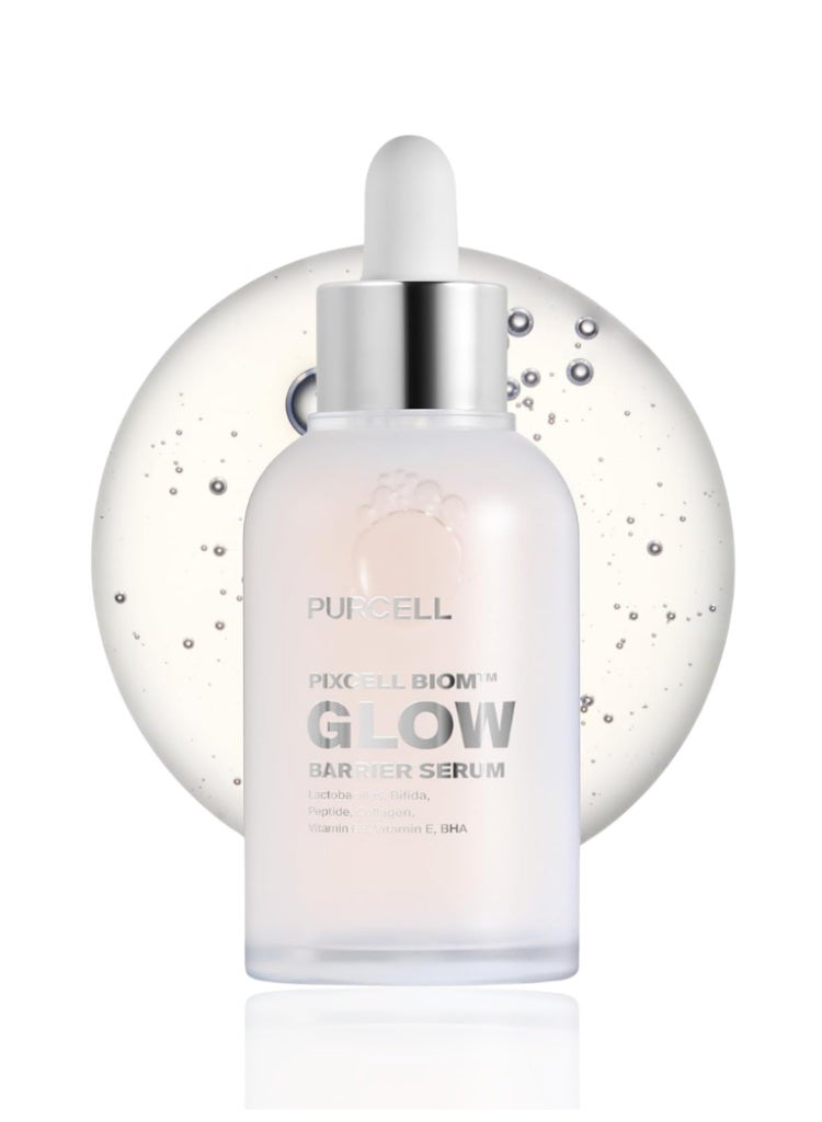 PURCELL PIXCELL BIOM™ Glow Barrier Serum 50ml – Korean Barrier Repair Serum for Hydrated, Glowing, Smooth & Healthy-Looking Skin - Image 1