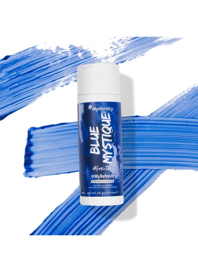 mydentity - #mydentity MyRefresh Color Depositing Conditioner, Blue Mystique, 6 oz | Temporary Hair Dye | Color Lasts up to 25 washes - Image 1