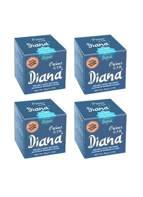 4 PIECES OF Diana whitening face cream 30 grams