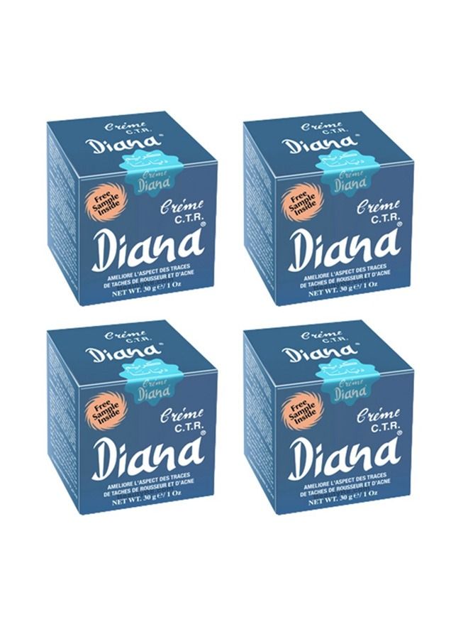 4 PIECES OF Diana whitening face cream 30 grams