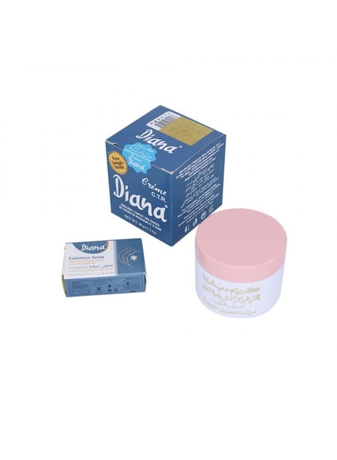 4 PIECES OF Diana whitening face cream 30 grams