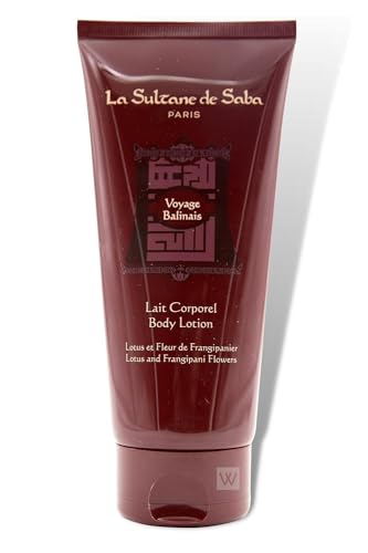 La Sultane de Saba - Body Lotion - Bali - Lotus and Frangipani Flower, 200ml - Image 1