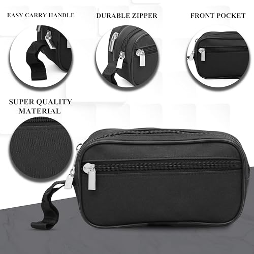 BB BACKBENCHERS Unisex Polyester Toiletry Bag – Water-Resistant Travel Organizer for Toiletries, Shaving Kit, Makeup & Accessories - Image 2