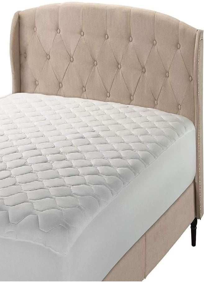 THE GRAND - The Grand Twin Mattress Pads Fitted - Only Quality Fabrics Used, Breathable and Quilted Mattress Cover, Ideal for Daybed Mattresses (Twin - 39x75) Deep Pockets Stretches to 14 Inches - Image 1