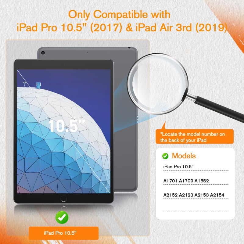 KCT 2 Pack Matte Screen Protector Compatible with iPad Air 3 (2019) /iPad Pro 10.5 (2017) Reduce Reflection, for Drawing, Scratch Resistant and Bubbles Free - Image 2