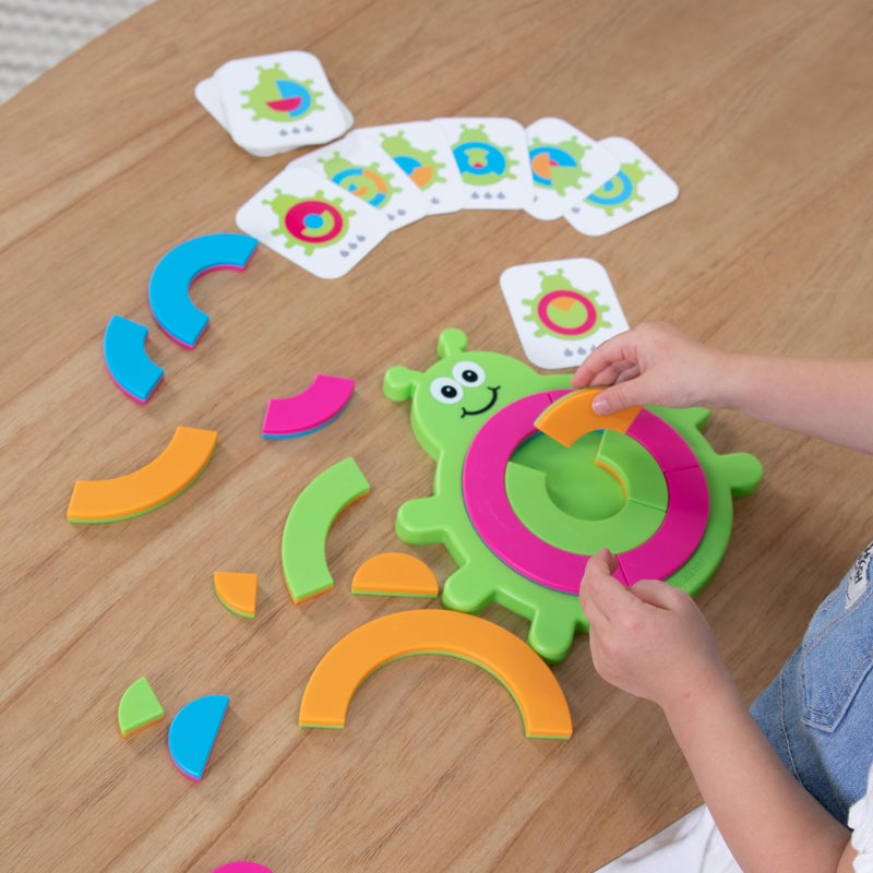 Fat Brain Toys Bugzzle Kids Puzzles Ages 3+ - Match-The-Picture Fraction-Learning Brainteaser, Toys for Kids - Image 5