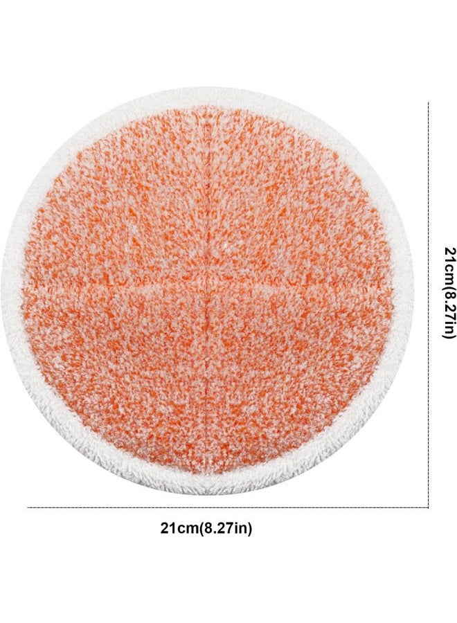 GreeSuit 8 Pack Steam Spin Mop Pads Replacement Set Compatible with Bissell Spinwave 2039A 2124 - Image 5