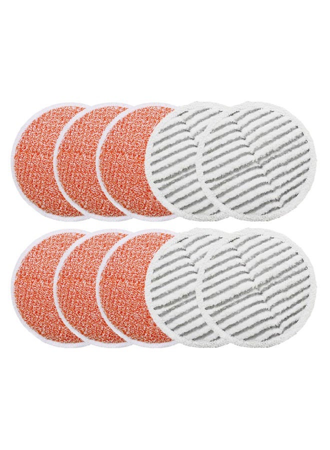 GreeSuit 8 Pack Steam Spin Mop Pads Replacement Set Compatible with Bissell Spinwave 2039A 2124 - Image 1