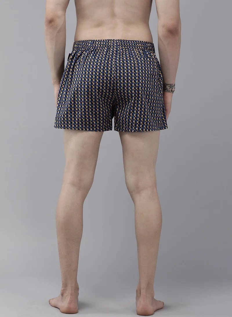 THE BEAR HOUSE Mens Cotton Boxers Multipack Soft Breathable Underwear for Men Loose Fit Comfortable Boxer Shorts for Daily Wear