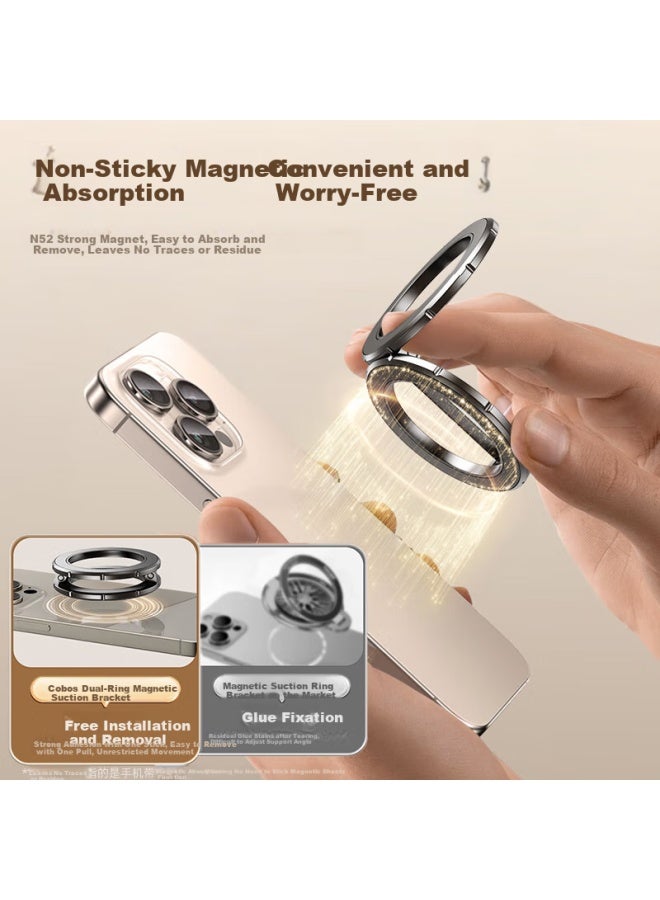 Kovol Magnetic Magsafe Phone Stand, Multi-Functional Pocket Stand For Desktop/Car/Kitchen Watching Shows, Filming, Dashboard Navigation, Compatible With Apple And Android - Image 3