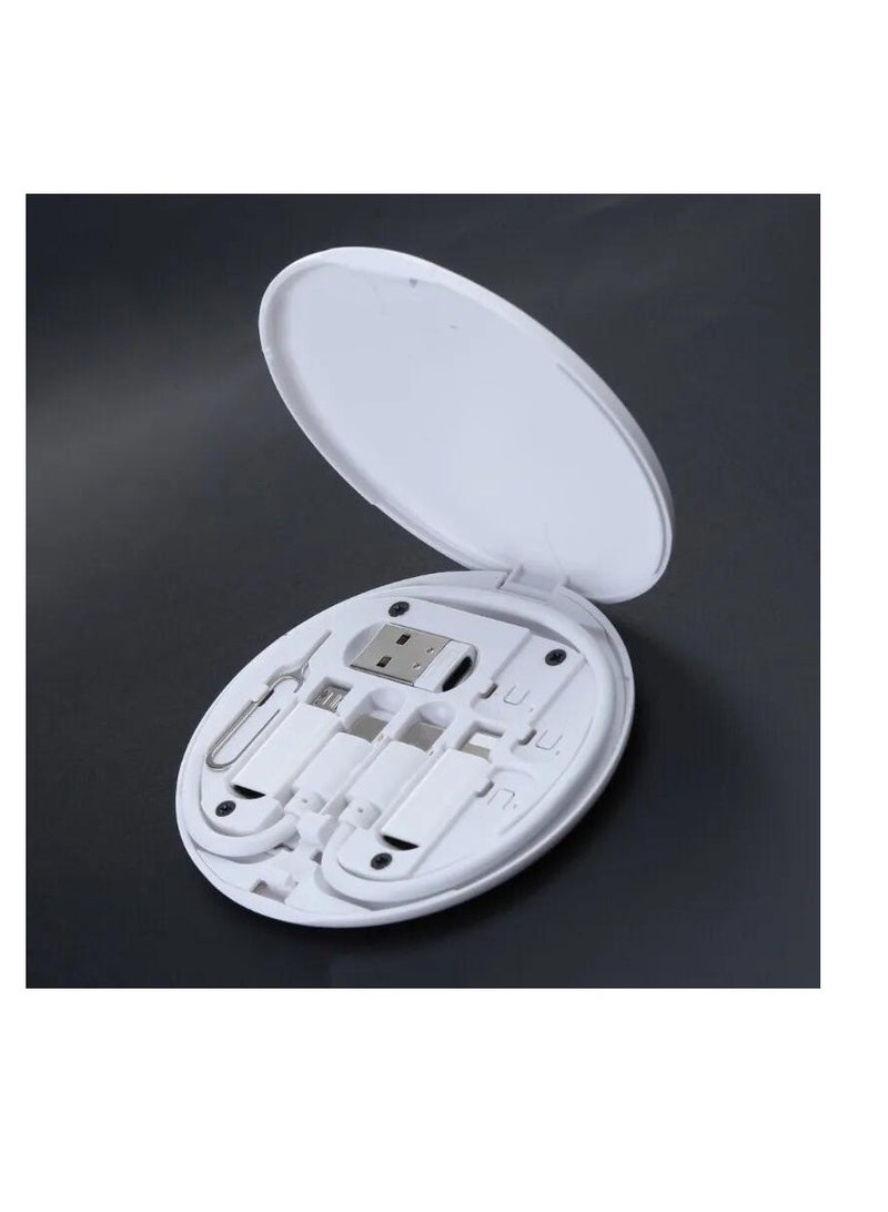 USB Adapter Cable Conversion Storage Box Multi-Type Charging