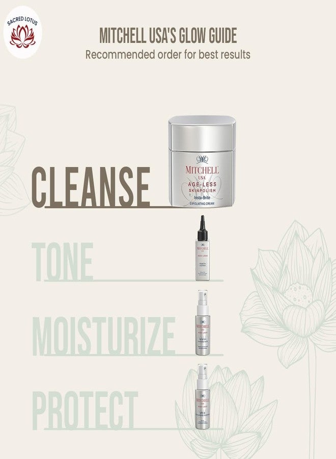 ميتشل يو اس ايه كريم ميتشل يو إس إيه لتقشير البشرة وتفتيحها | يزيل الجلد الميت، ويعيد النضارة، وينشط الإشراقة الطبيعية | مستخلص بذور اللوتس | للنساء والرجال | لجميع أنواع البشرة | 50 جم. - Image 3