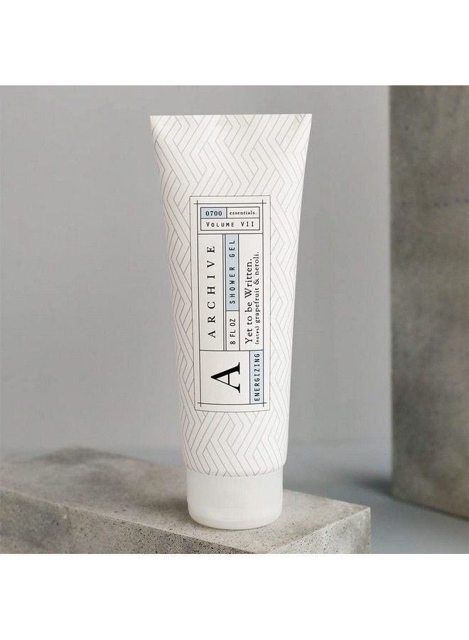 Archive Yet To Be Written Shower Gel All Natural Moisturizing Body Wash For Men & Women Lightly Scented 8 Fl Oz - Image 3