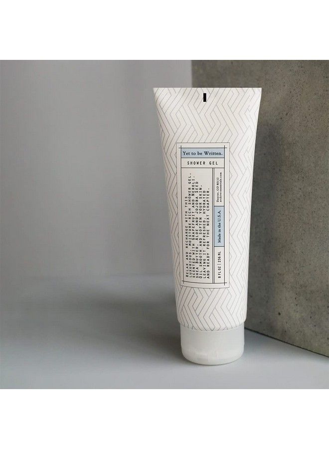 Archive Yet To Be Written Shower Gel All Natural Moisturizing Body Wash For Men & Women Lightly Scented 8 Fl Oz - Image 4