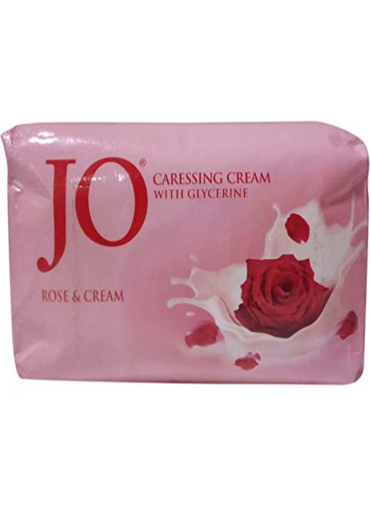 Jo Soap Rose & Cream 125Gm X6 Value Pack New - Image 2