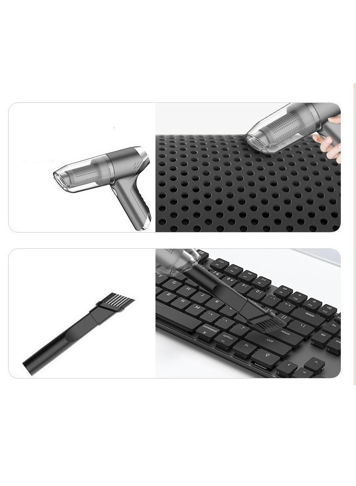 Generic Multifunctional Wireless Car Vacuum Cleaner Handheld Portable Vacuum Cleaner Home Car Dual-purpose Vacuum Cleaner - Image 2
