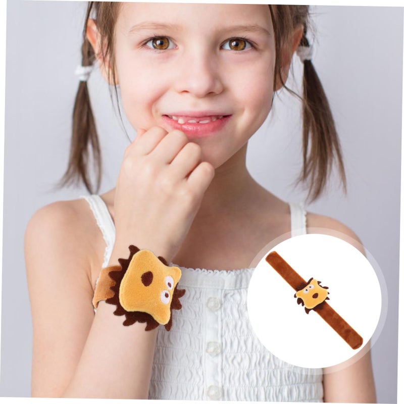 Plush Animal Cartoon Slap Bracelet Wristband For Party Kids Gifts - Image 4