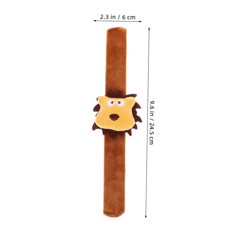 Plush Animal Cartoon Slap Bracelet Wristband For Party Kids Gifts - Image 3