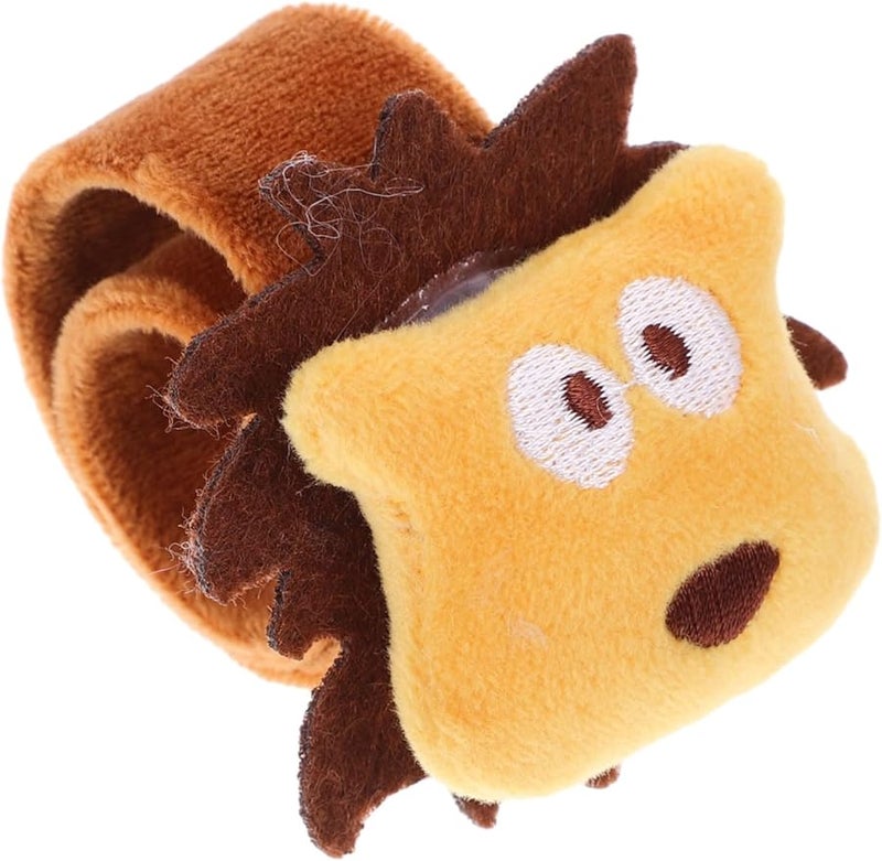 Plush Animal Cartoon Slap Bracelet Wristband For Party Kids Gifts - Image 1