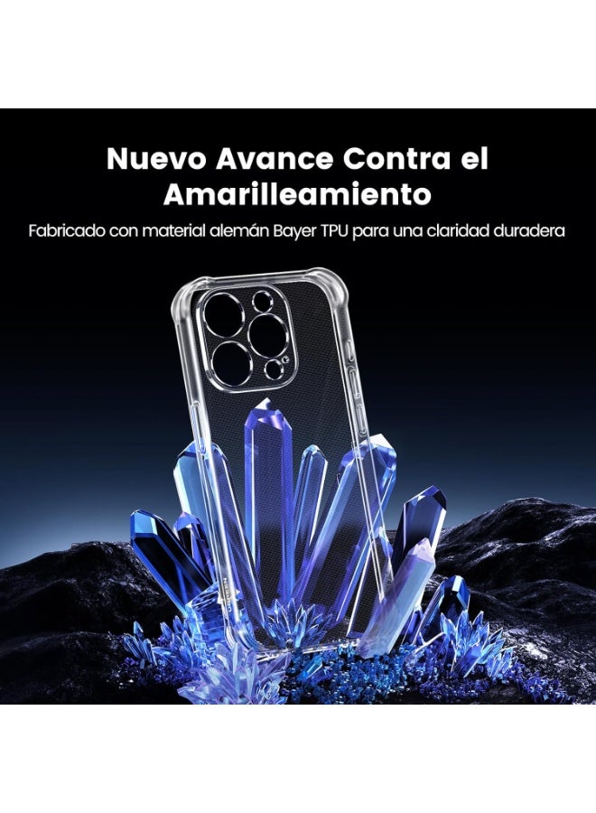 Clear Case for iPhone 14 Pro Anti Scratch Shock Absorption | 2022 iPhone 6.1 inch Case Reinforced Corner Protection Bumper Crystal Clear  - Image 4