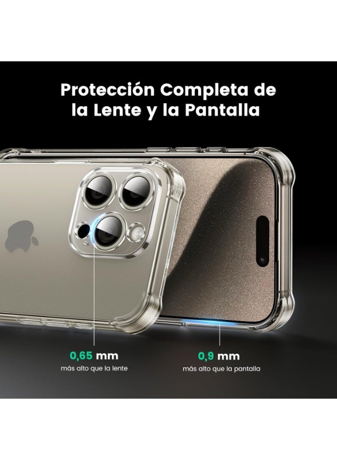 Clear Case for iPhone 14 Pro Anti Scratch Shock Absorption | 2022 iPhone 6.1 inch Case Reinforced Corner Protection Bumper Crystal Clear  - Image 5