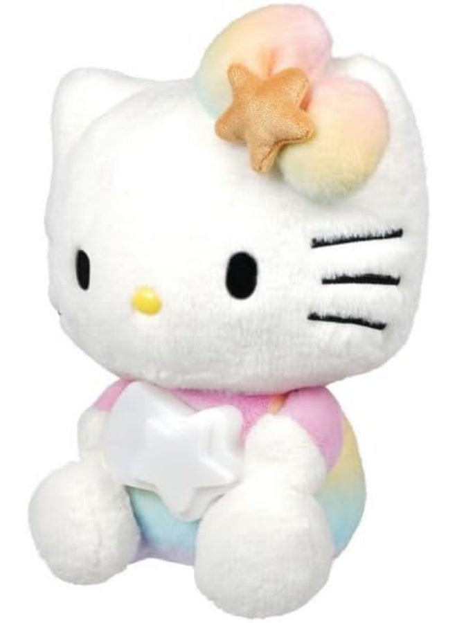 Hello Kitty Rainbow Wish Feature Plush Toy, 10-Inch Soft Collectible Character - Image 3