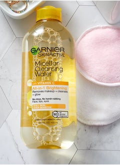 Garnier Gernier Skin Active Micellar Cleansing Water Vitamin C -100 Ml  - Image 5