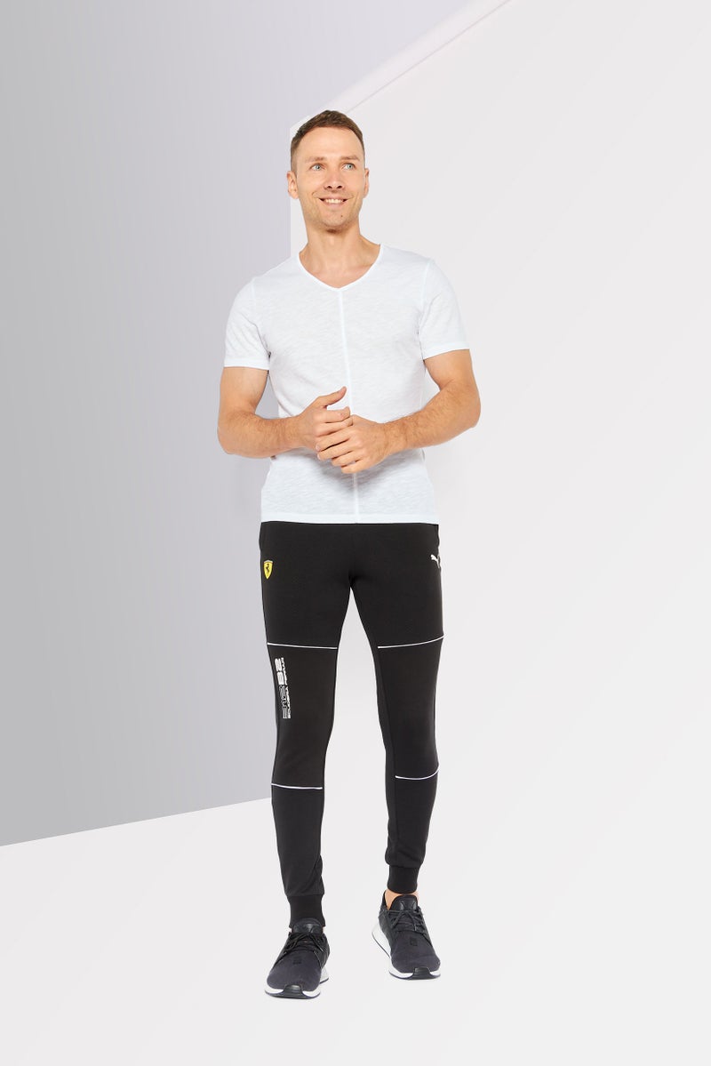 Puma x Scuderia Ferrari Men Sportswear Fit Training Pants, Black - Image 2