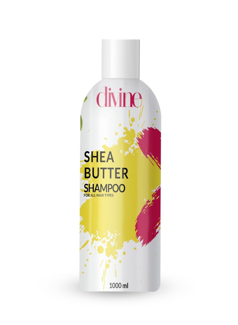 Divine Divine Shea Butter Shampoo 500ml  - Image 1