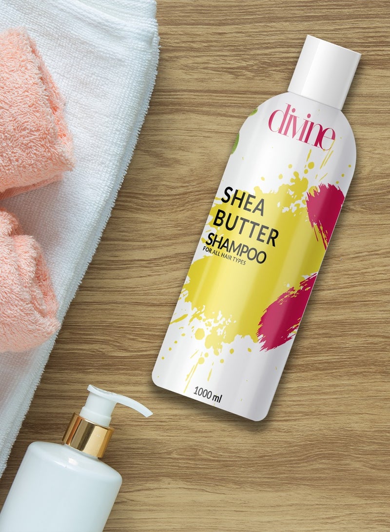 Divine Divine Shea Butter Shampoo 500ml  - Image 2