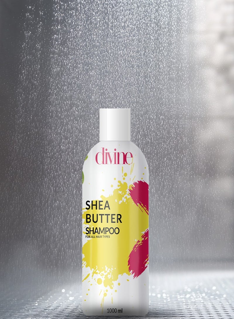 Divine Divine Shea Butter Shampoo 500ml  - Image 4