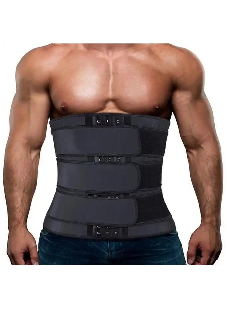 Adjustable Waist Trainer for Women and Men - Sauna Bandage Slimming Belt for Effective Body Shaping and Fitness Support