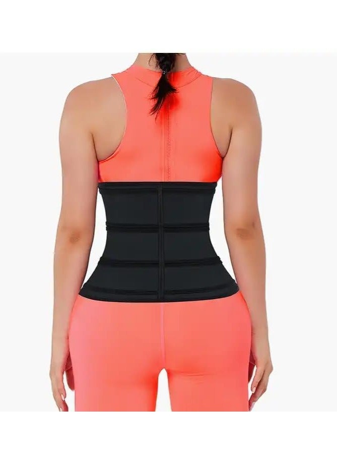 Adjustable Waist Trainer for Women and Men - Sauna Bandage Slimming Belt for Effective Body Shaping and Fitness Support