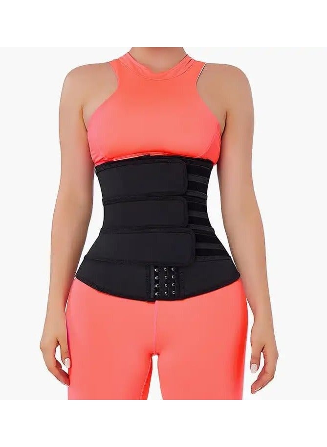 Adjustable Waist Trainer for Women and Men - Sauna Bandage Slimming Belt for Effective Body Shaping and Fitness Support