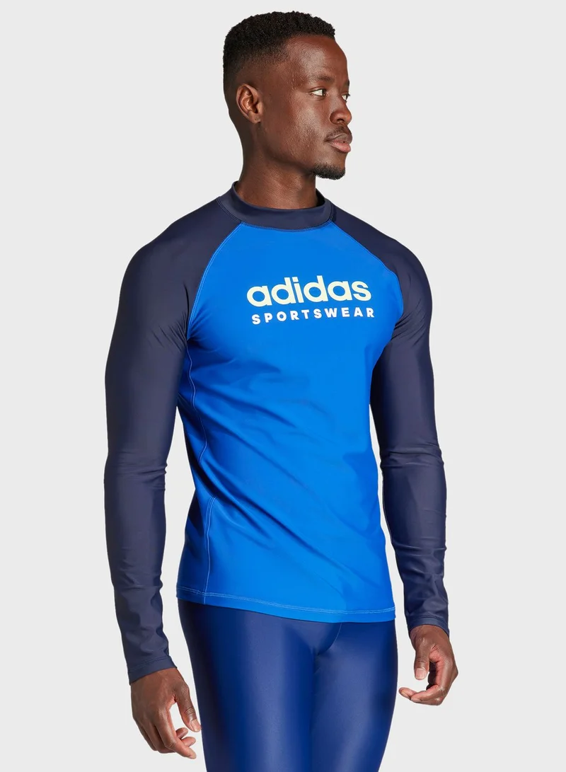 Adidas Rashguard Swimshirt