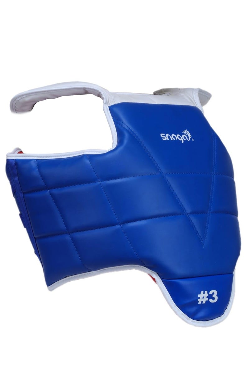 Snaga Reversible Chest Protector / Synthetic Solid Padded Chest Guard/Body Protector for Kungfu/MMA/Kickboxing/ Taekwondo /Judo for Maximum Protection and Comfort (Medium) (10-13 Years Old) - Image 3